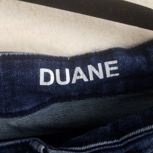 Jeans DKNY Duane Classic Straight Fit Denim 36 X 30 dark blue men's - Picture 7 of 16